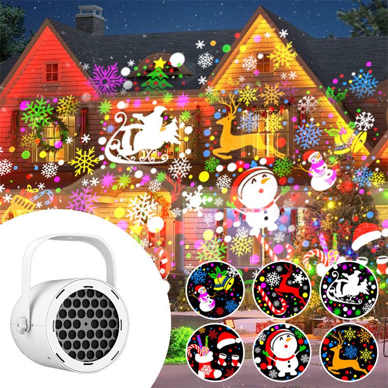 🎄🎁Christmas Hot Sale 50% OFF🎅16-Pattern USB Christmas Projector Light - Image 9