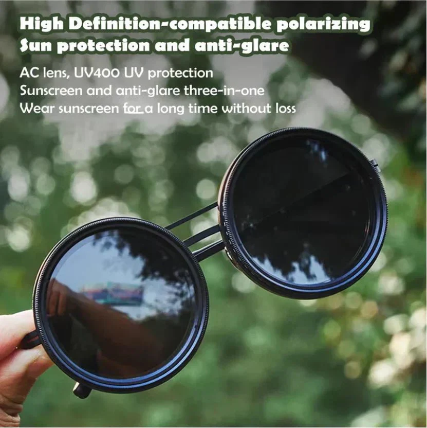 🔥Adjustable Tint Polarized Round Sunglasses (50% OFF) - Image 7