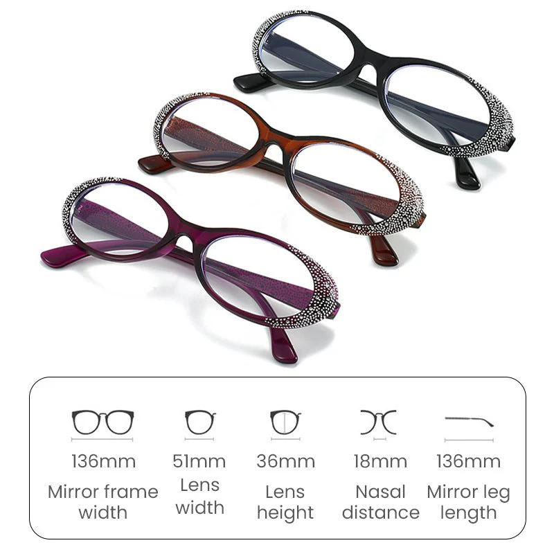 👓Cat Eye Reading Glasses with Blue Light Blocking - Image 7