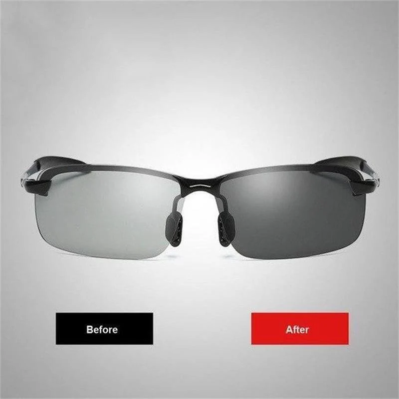 2023 Photochromic Sunglasses with Anti-glare Polarized Lens(50% OFF) - Image 7