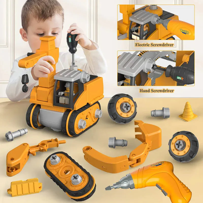Bagger Baukasten Zerlegbar – Interaktives Lernspielzeug - Image 2