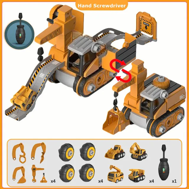Bagger Baukasten Zerlegbar – Interaktives Lernspielzeug - Image 3