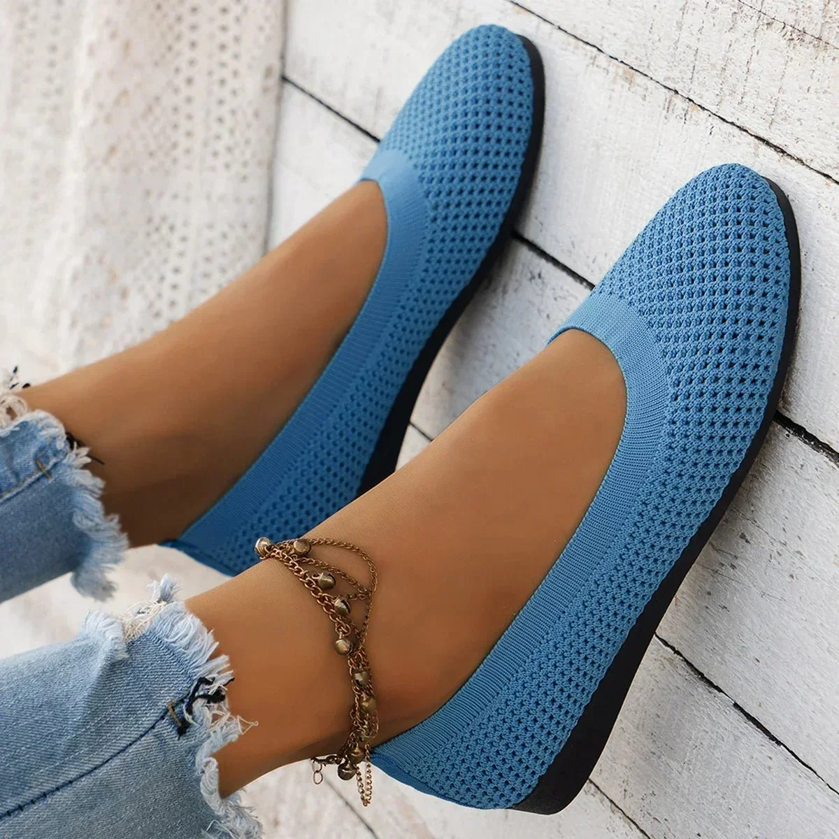 Colours Breathable Women's Loafers - Image 7