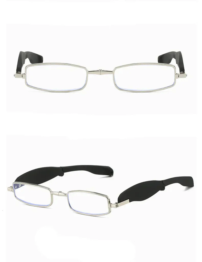 Compact Reading Glasses | Foldable Metal Frame Design - Image 11