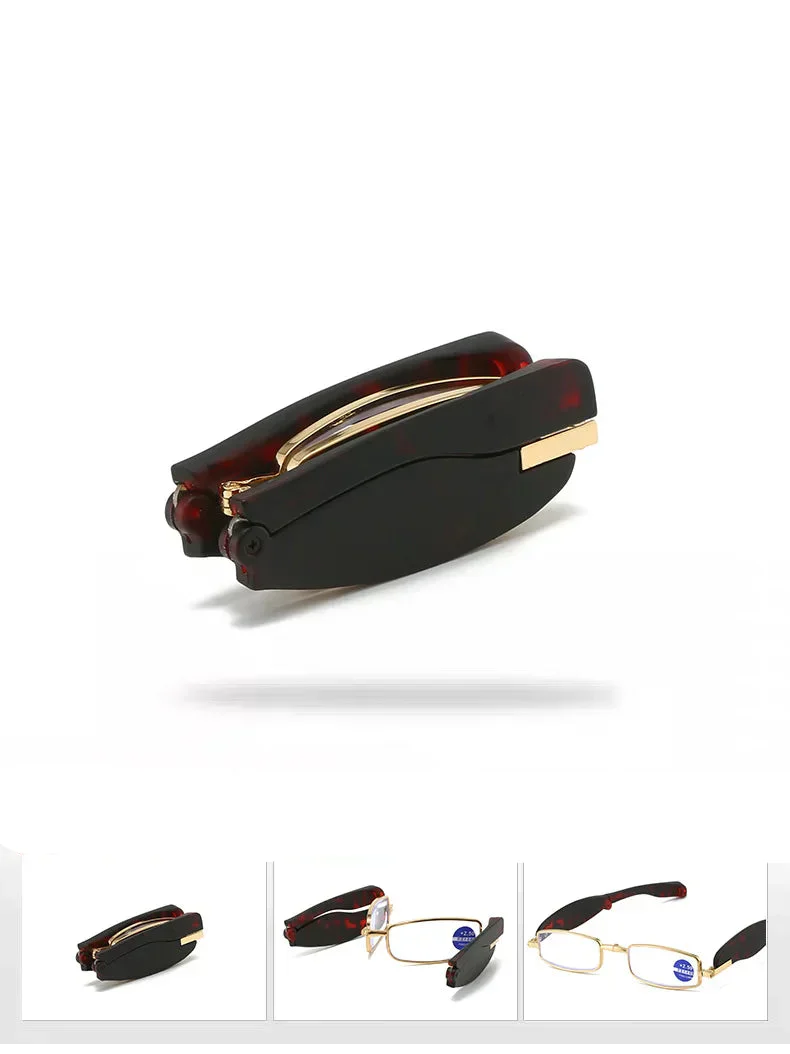 Compact Reading Glasses | Foldable Metal Frame Design - Image 8