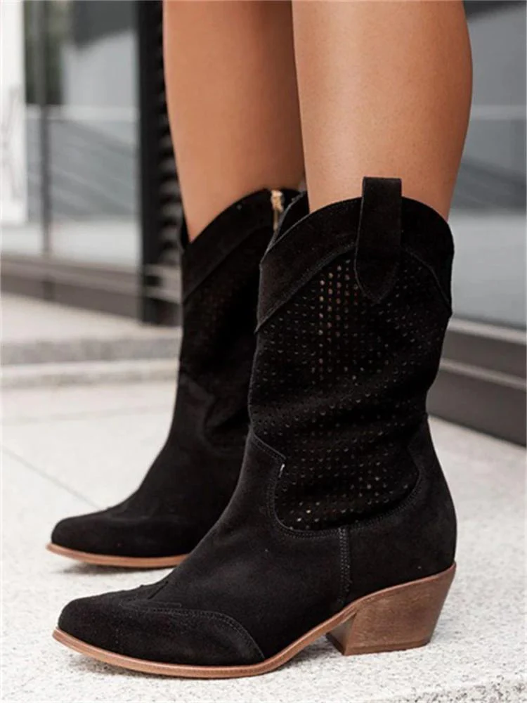 Damen Cowboystiefel - Klassisches Western-Design - Image 2