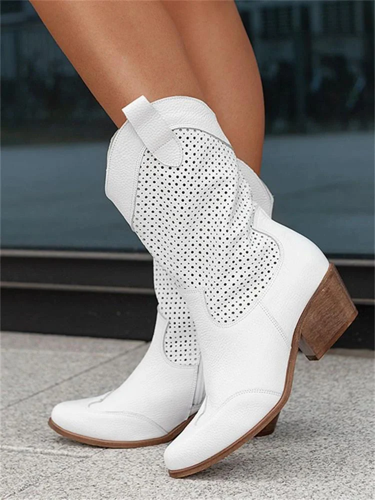 Damen Cowboystiefel - Klassisches Western-Design - Image 6