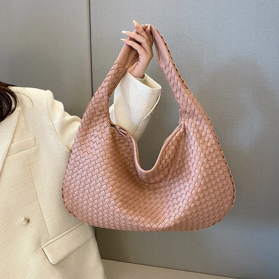 Damen Geflochtene Tote Bag - Eleganter Hobo-Stil - Image 6