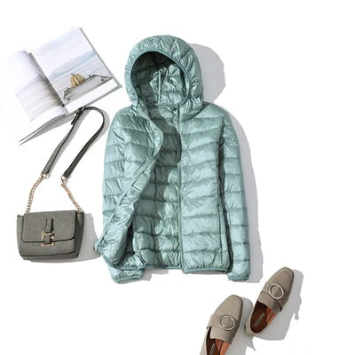 Damen Kapuzen-Pufferjacke - Gemütliche Oberbekleidung - Image 5