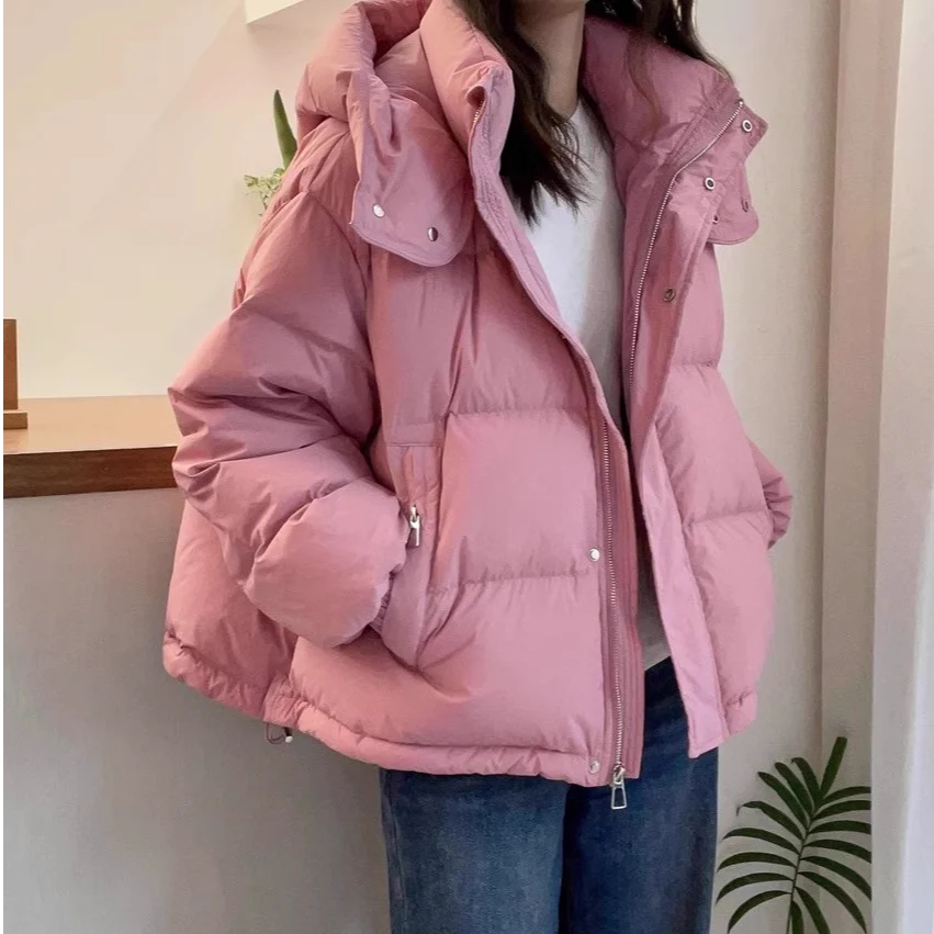Damen Oversized Puffer Jacke - Wasserdicht mit Kapuze - Image 3