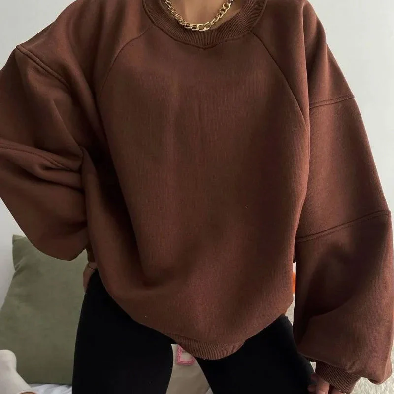 Damen Oversized Pullover - Gemütlicher & Minimalistischer Stil - Image 4