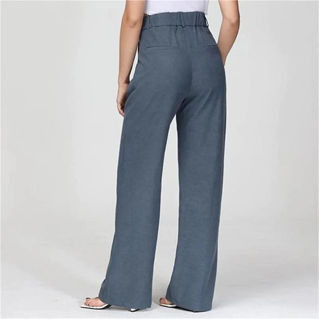 Damen Plissee Arbeitshose - Weites Bein & High-Waisted - Image 4