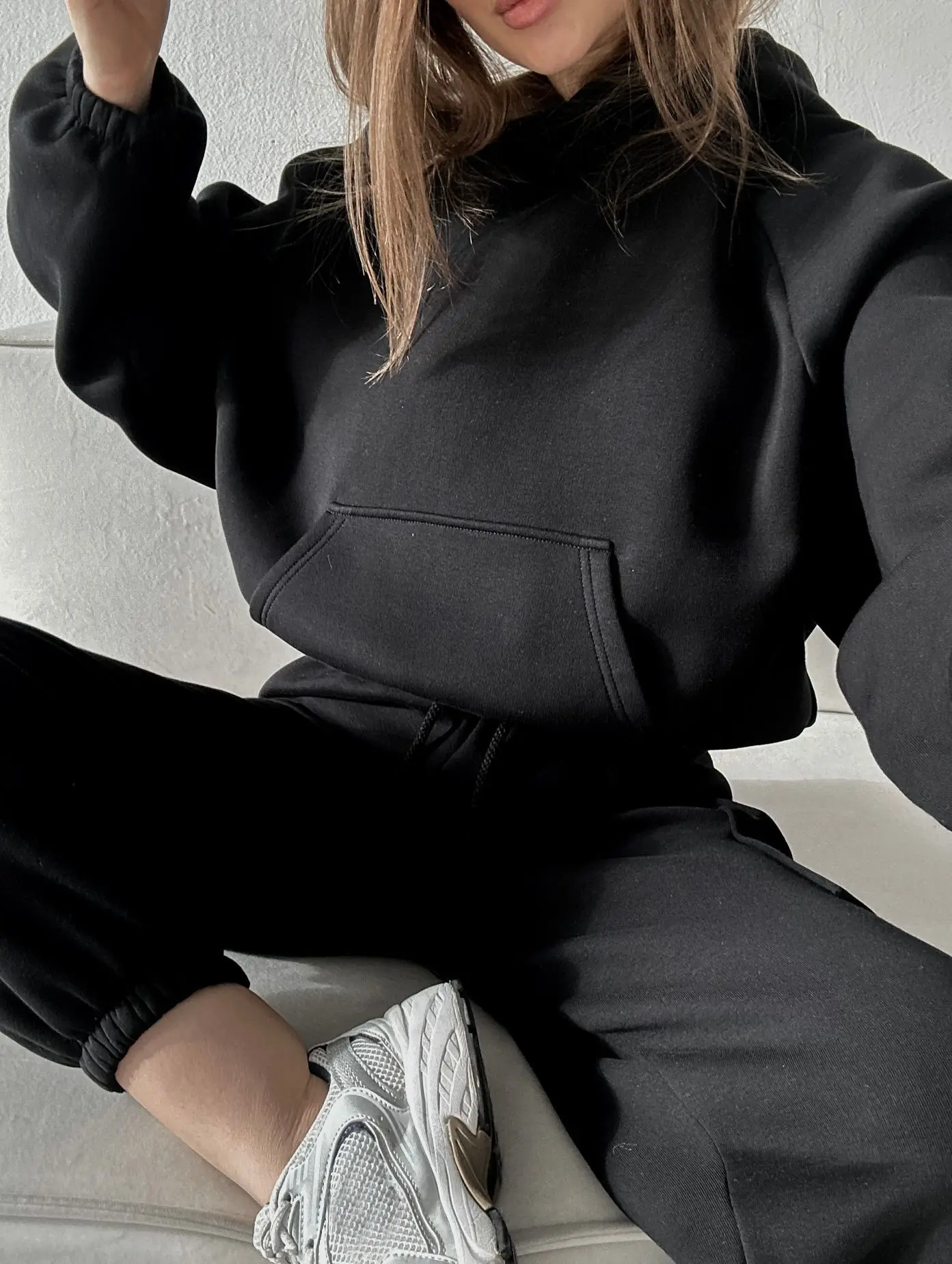 Damen Trainingsanzug Set - Kapuzenpullover & Jogginghose - Image 6