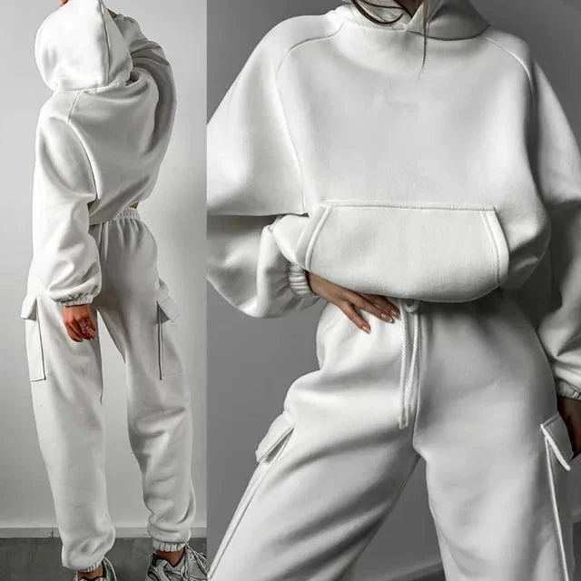 Damen Trainingsanzug Set - Kapuzenpullover & Jogginghose - Image 7