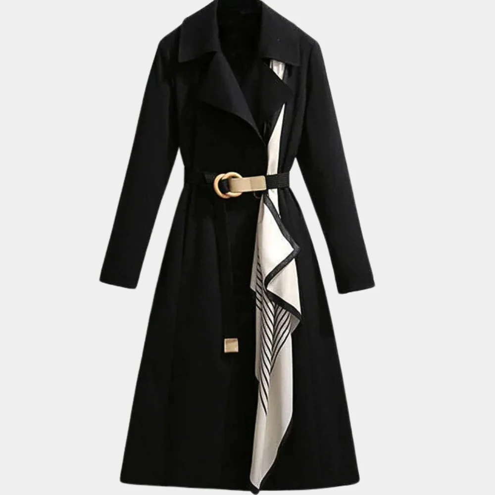 Damen Trenchcoat mit Gürtel – Gemütliche Oberbekleidung - Image 3