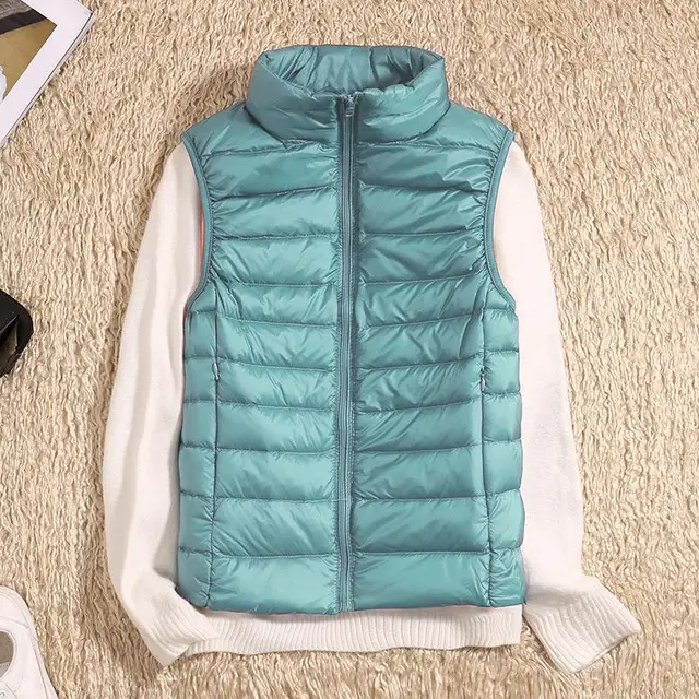 Damen Ultra Leichte Puffer Gilet - Gesteppt & Packbar - Image 5