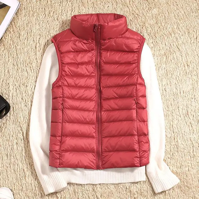 Damen Ultra Leichte Puffer Gilet - Gesteppt & Packbar - Image 8