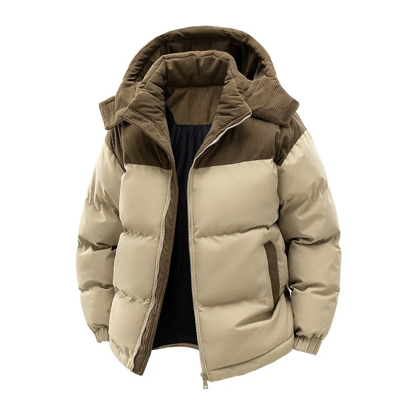 Damen Winter Pufferjacke - Verstellbare Kapuze mit Seitentaschen - Image 3