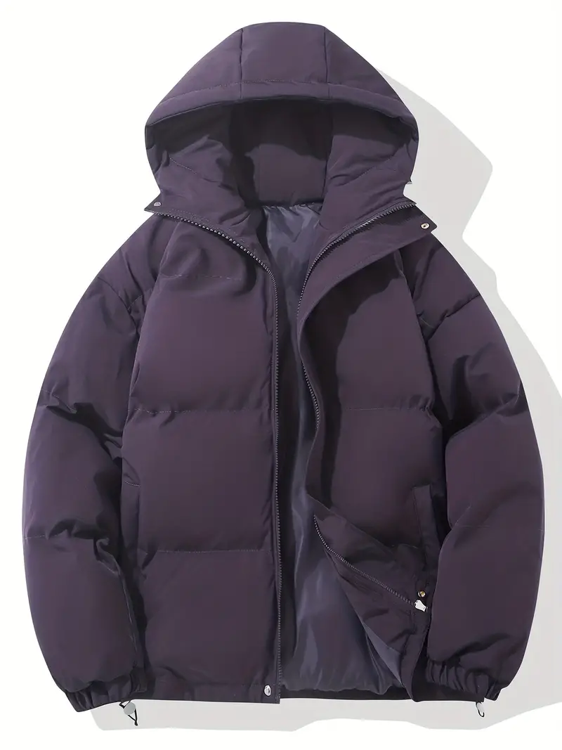 Damen Winter-Pufferjacke - Warme Kapuzen-Oberbekleidung - Image 3