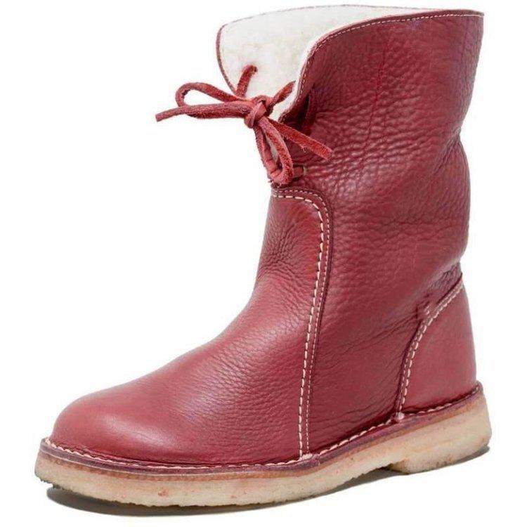 Damen Winterstiefel - Niedriger Absatz mit Weichem Futter - Image 2