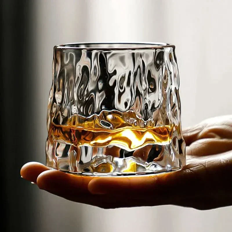 Drehbares Whiskey-Glas-Set - Diamantschliff Rotierender Tumbler - Image 2