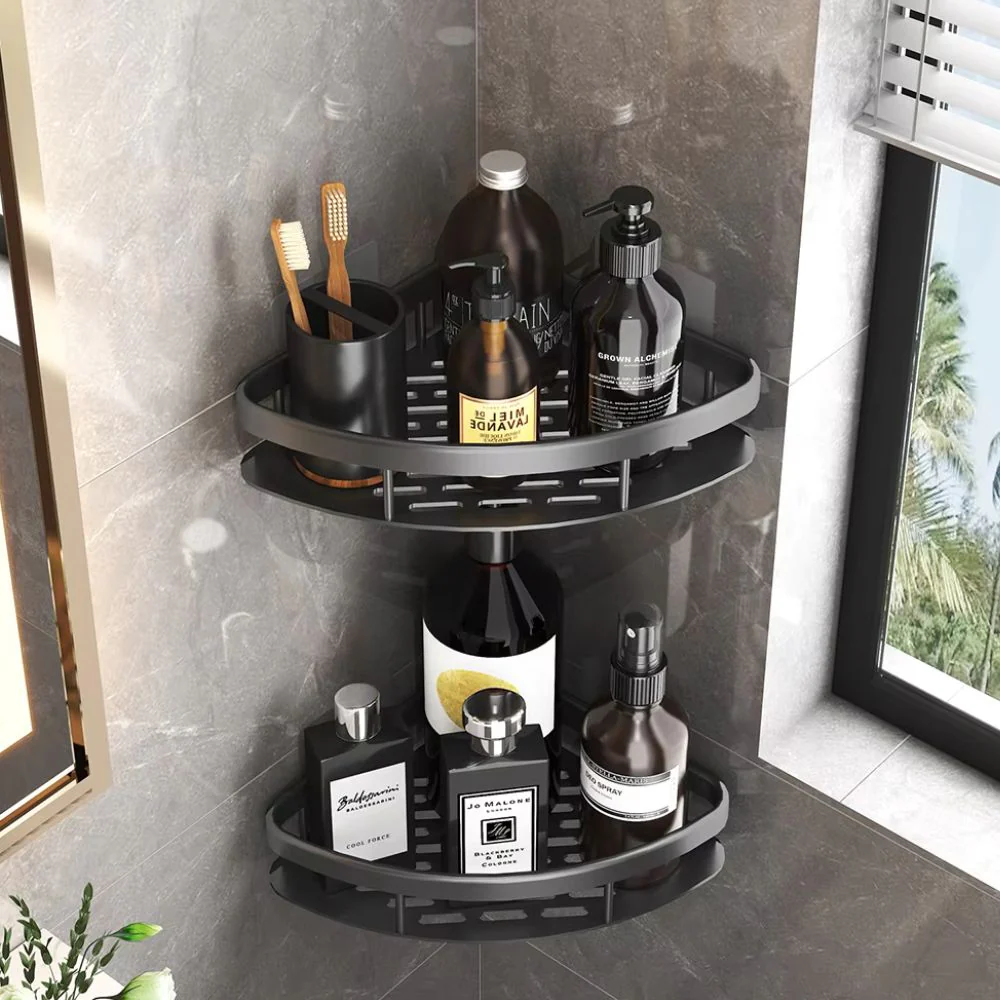 Eck-Duschablage - Rostfreies Badezimmerregal