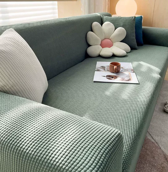 Gerippt Sofa Bezug – Texturiert und Rutschfest - Image 3