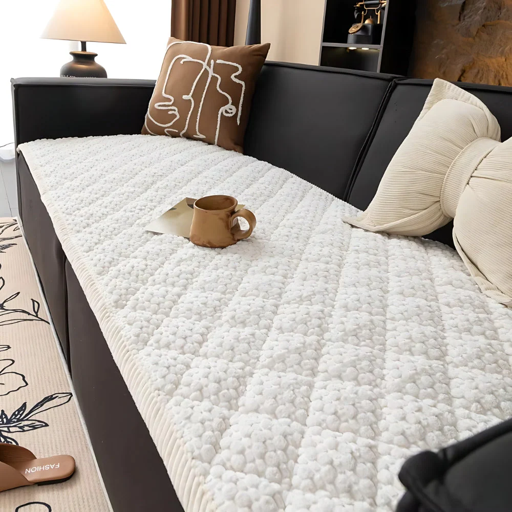 Gesteppter Sofabezug - Haustiersicherer Sofaschutz - Image 3