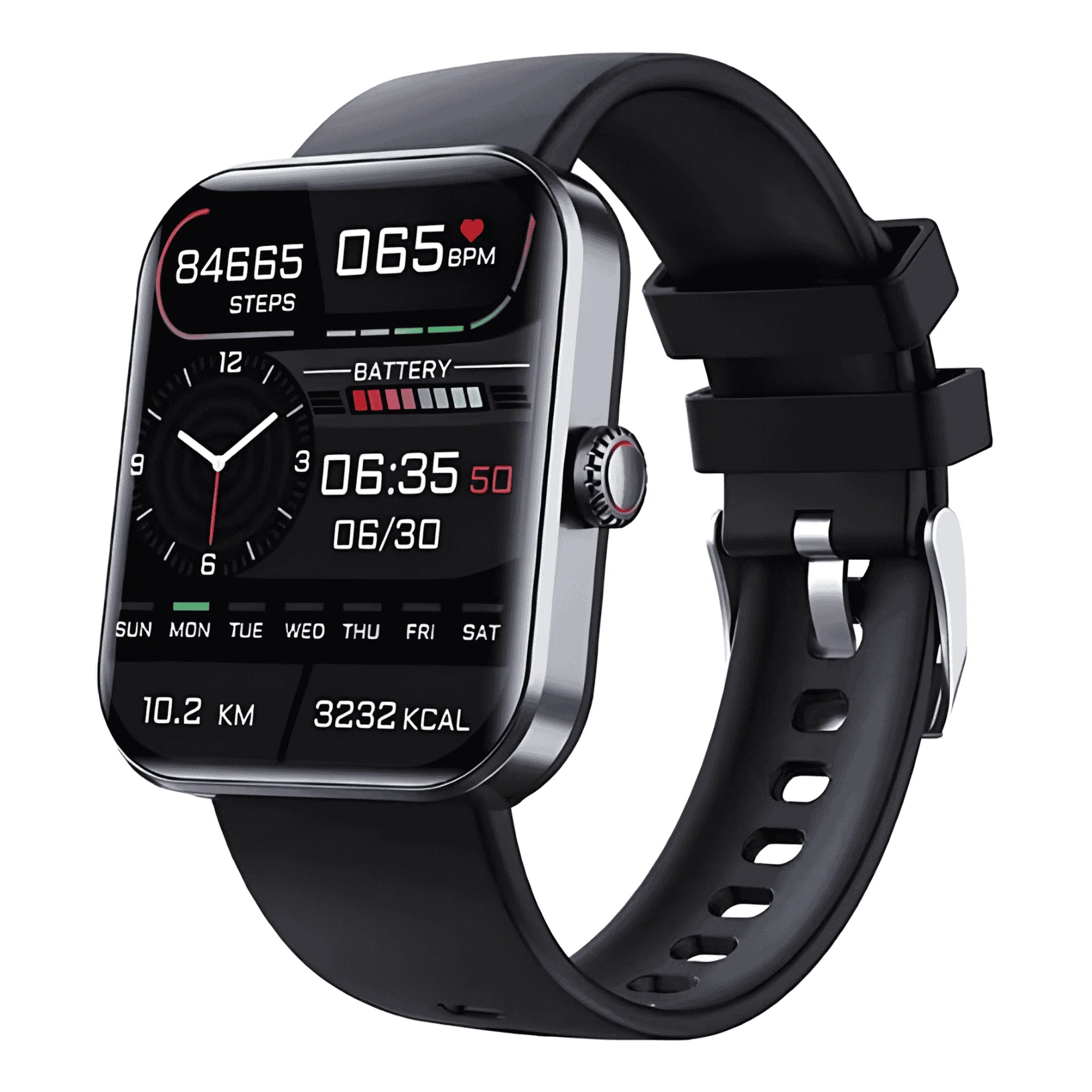 Gesundheits-Monitoring Smartwatch - Blutzucker- & Herzfrequenz-Tracker - Image 4