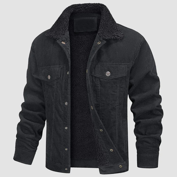 Herren Cord-Winterjacke - Gemütlich & Stilvoll - Image 5