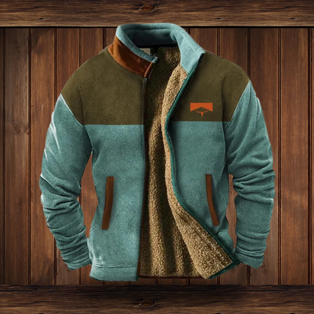 Herren Fleece Jacke - Stehkragen mit Weichem Futter - Image 9
