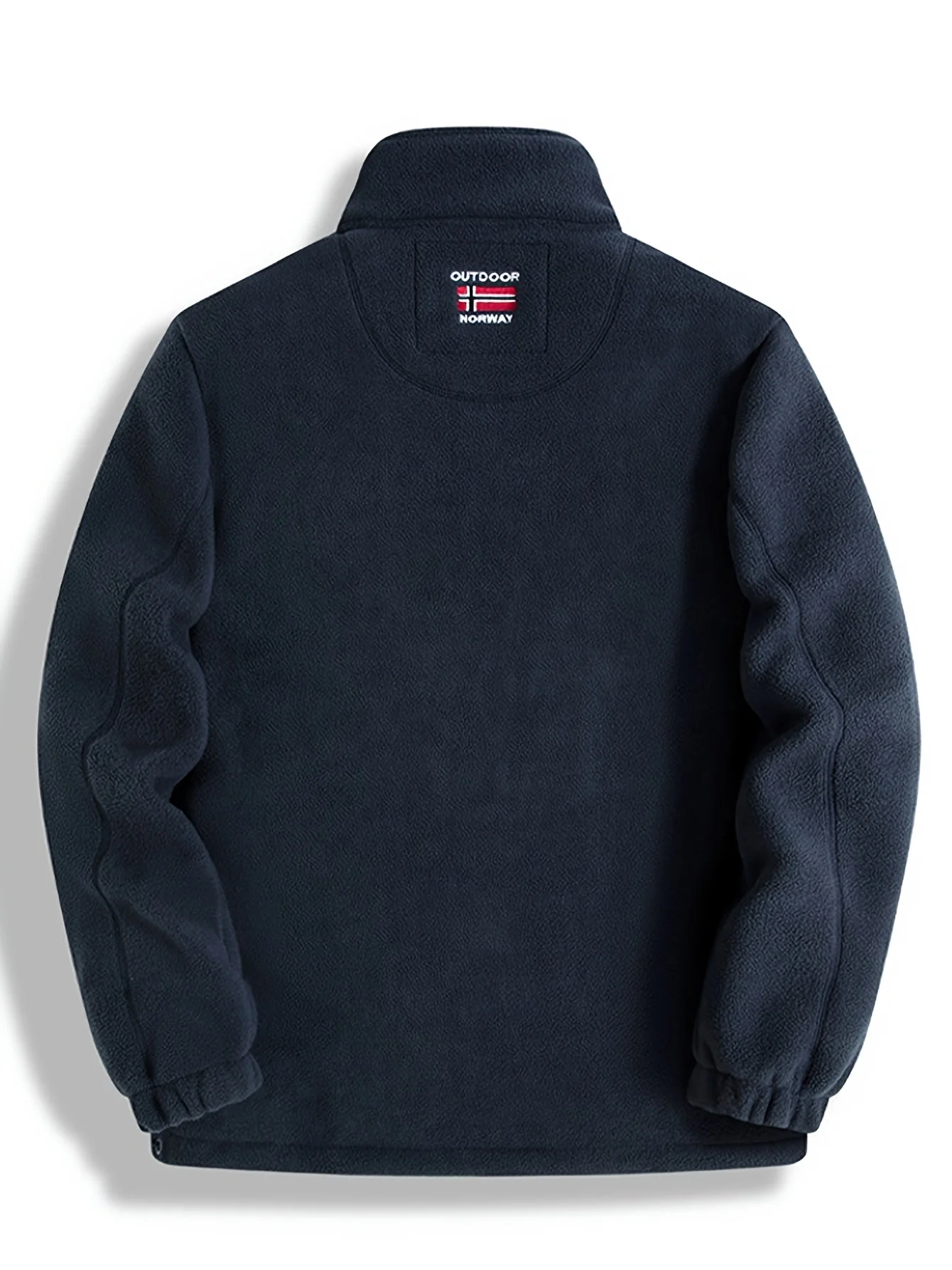 Herren Fleecejacke - Reißverschluss mit Stehkragen - Image 2