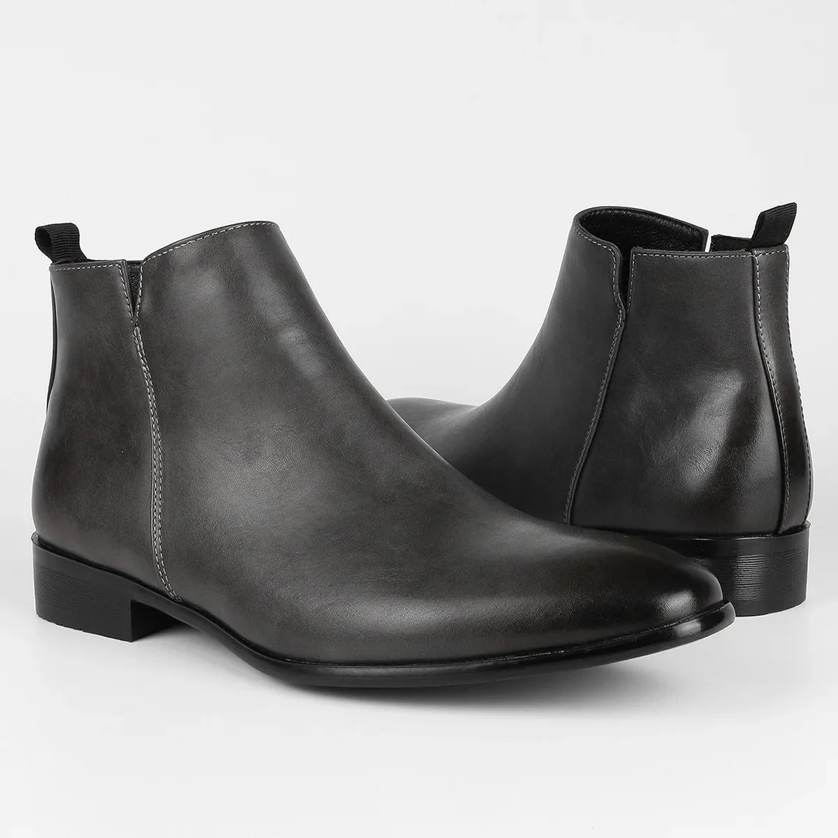 Herren Formelle Stiefeletten - Seitlicher Reißverschluss - Image 3