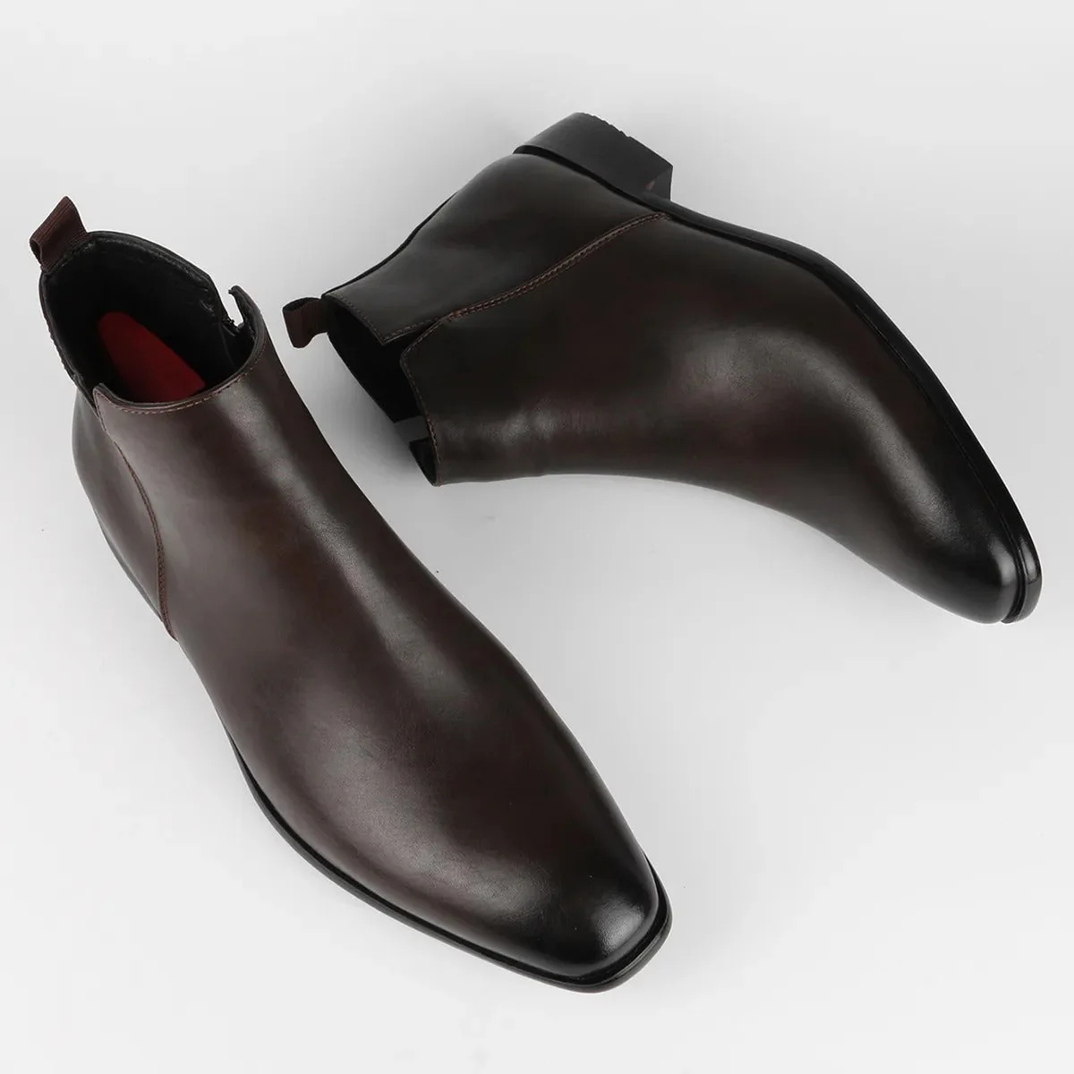 Herren Formelle Stiefeletten - Seitlicher Reißverschluss - Image 7