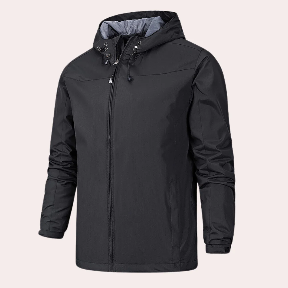 Herren Kapuzen-Windjacke - Bequeme Relaxed Fit - Image 5