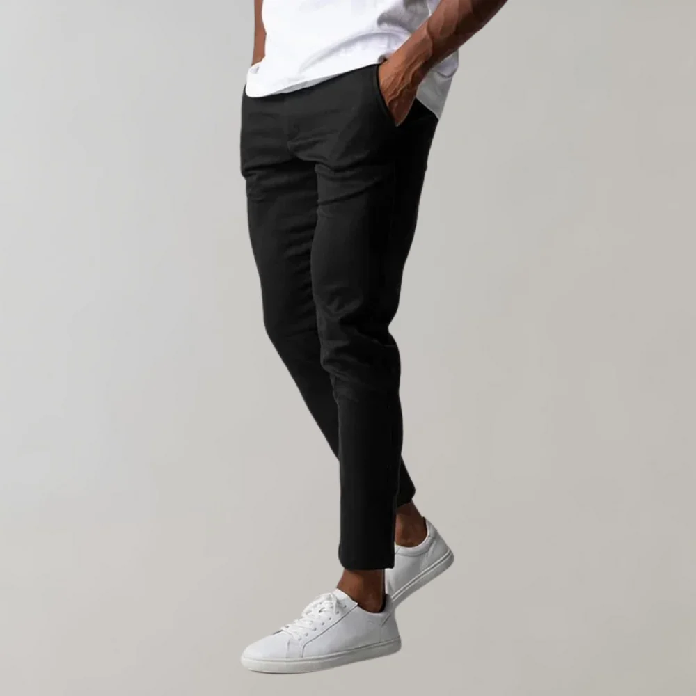 Herren Knöchellange Arbeitshosen - Slim Fit & Schlupfstil - Image 3