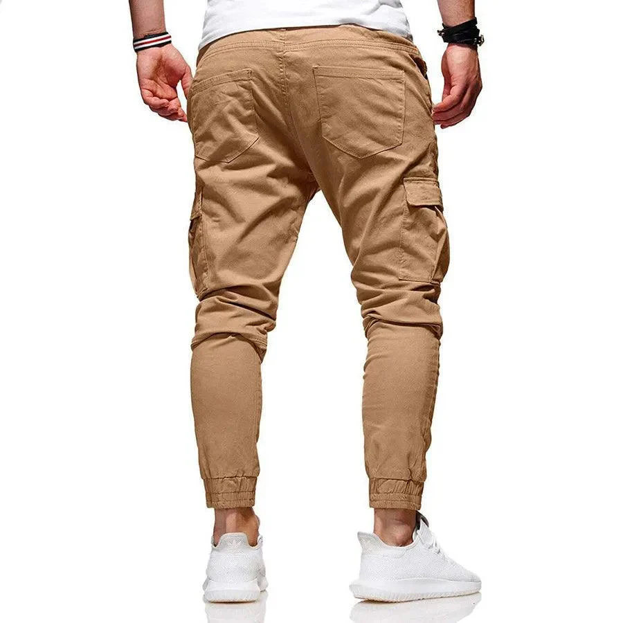 Herren-Kordelzug-Cargohose - Slim-Fit-Jogger-Stil - Image 2