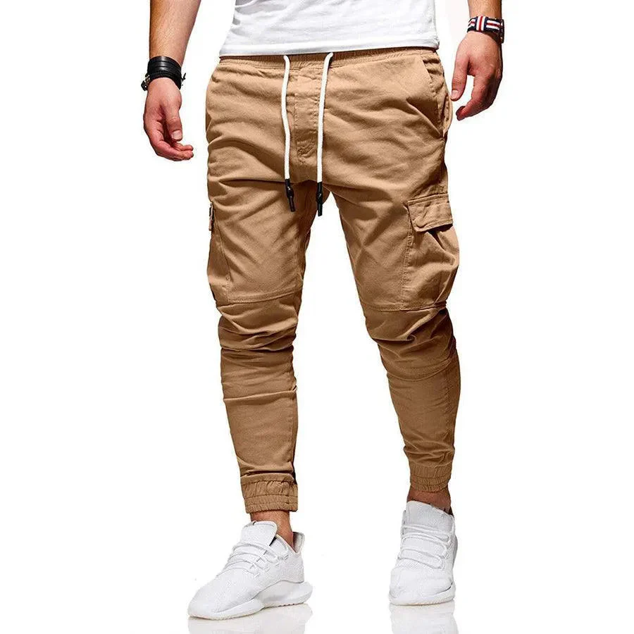 Herren-Kordelzug-Cargohose - Slim-Fit-Jogger-Stil - Image 5