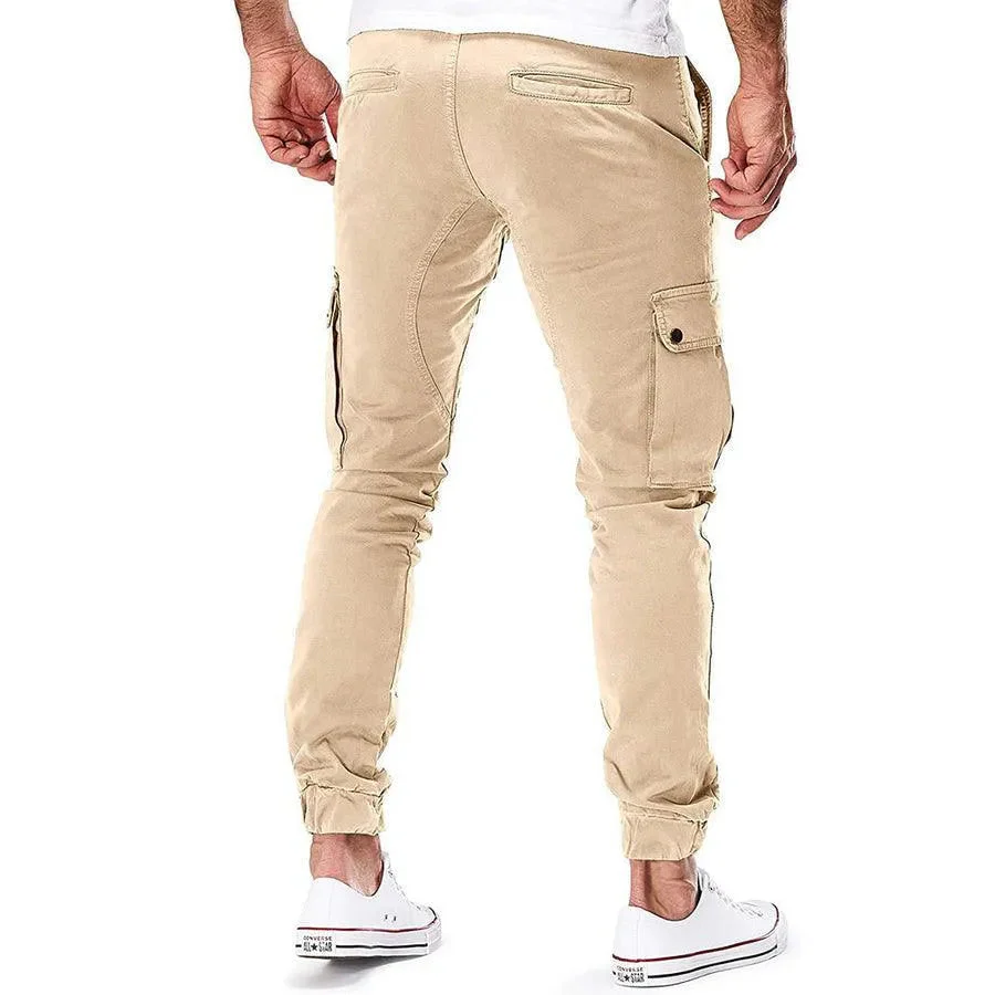 Herren-Kordelzug-Cargohose - Slim-Fit-Jogger-Stil - Image 7
