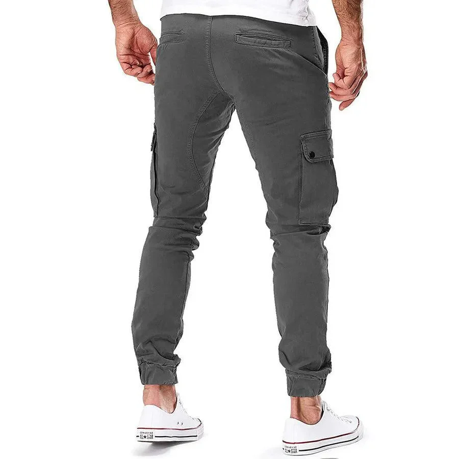 Herren-Kordelzug-Cargohose - Slim-Fit-Jogger-Stil - Image 9