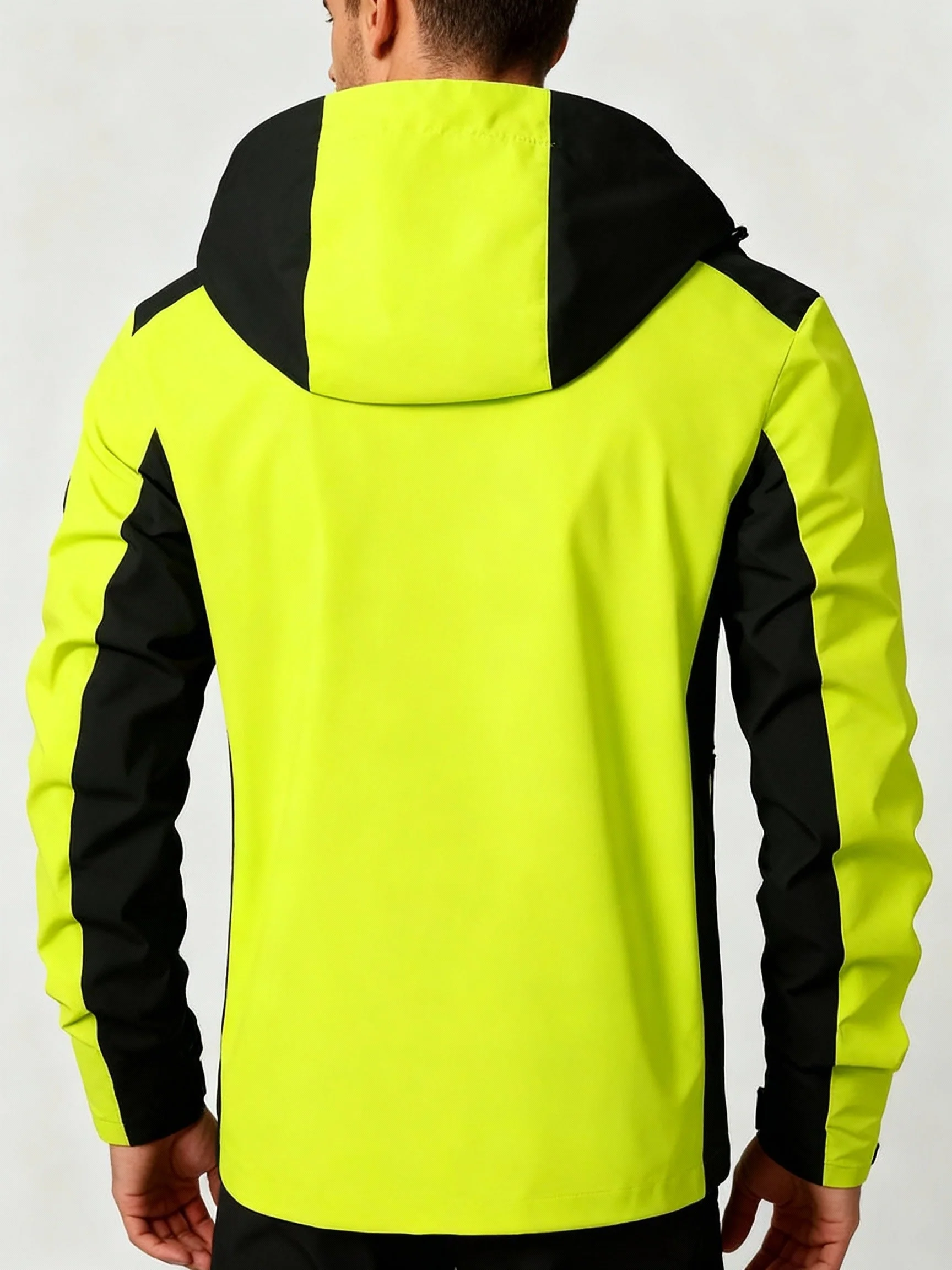 Herren Reflektierend Outdoorjacke - Wasserdicht mit Kapuze - Image 2
