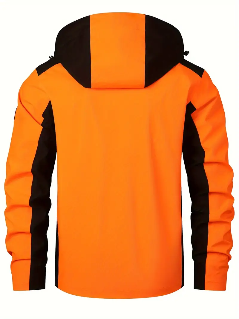 Herren Reflektierend Outdoorjacke - Wasserdicht mit Kapuze - Image 5