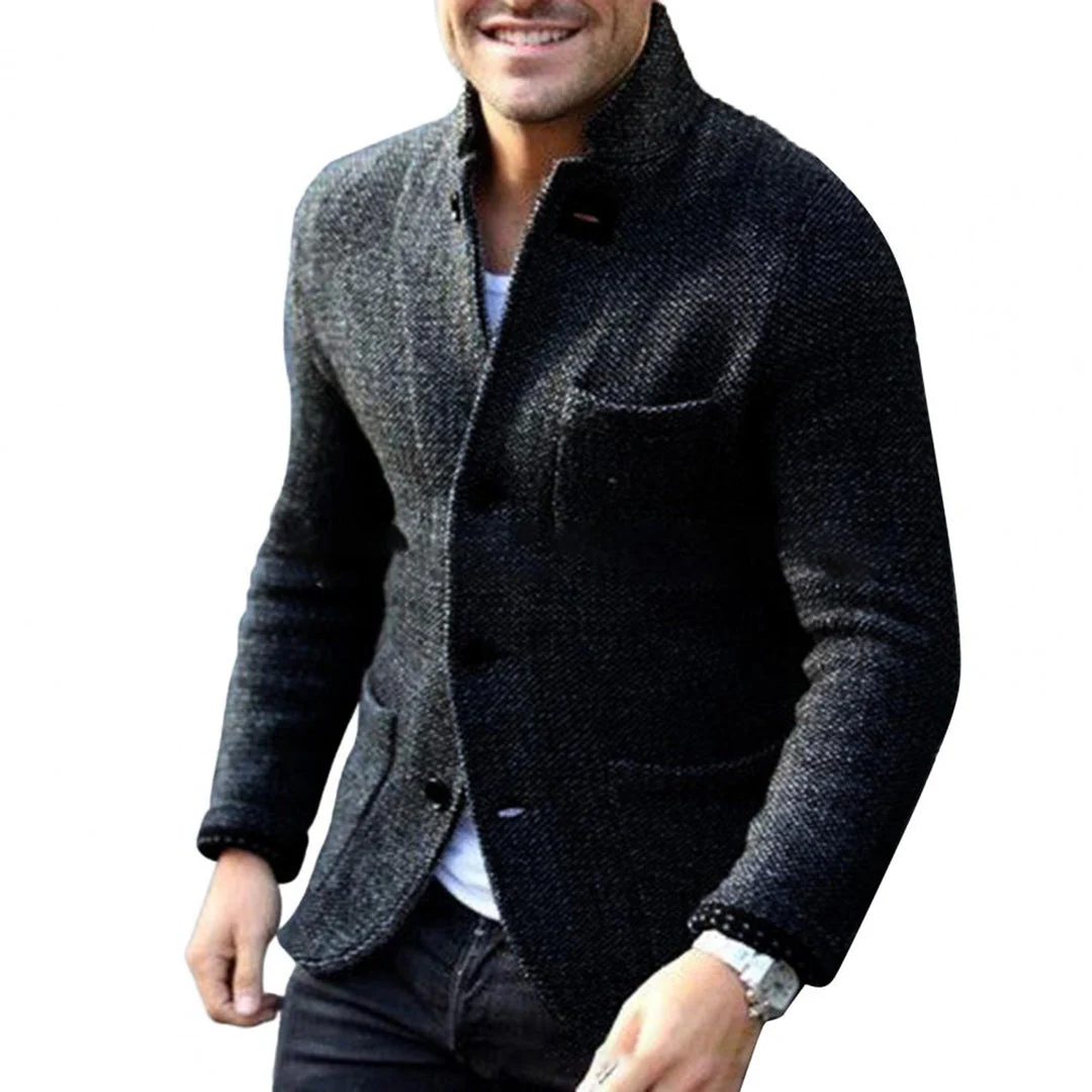 Herren Strick Cardigan - Warm und Passgenau