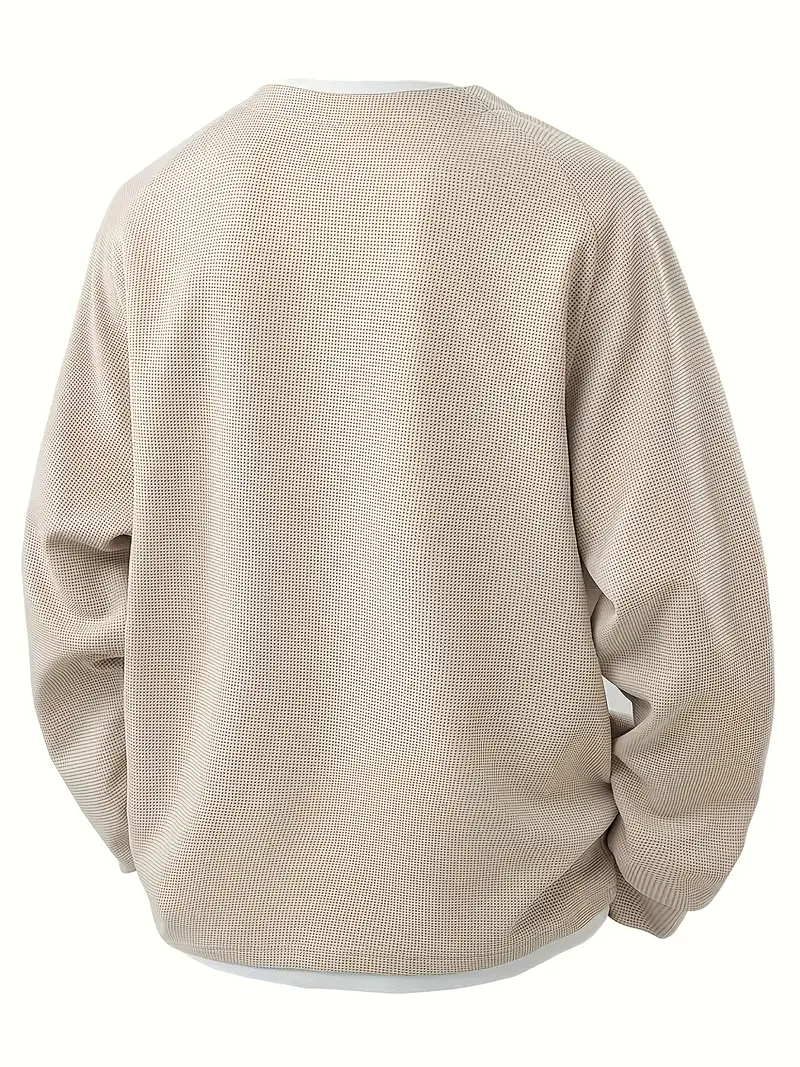 Herren Strickpullover - Oversized Fit mit Bündchenärmeln - Image 2