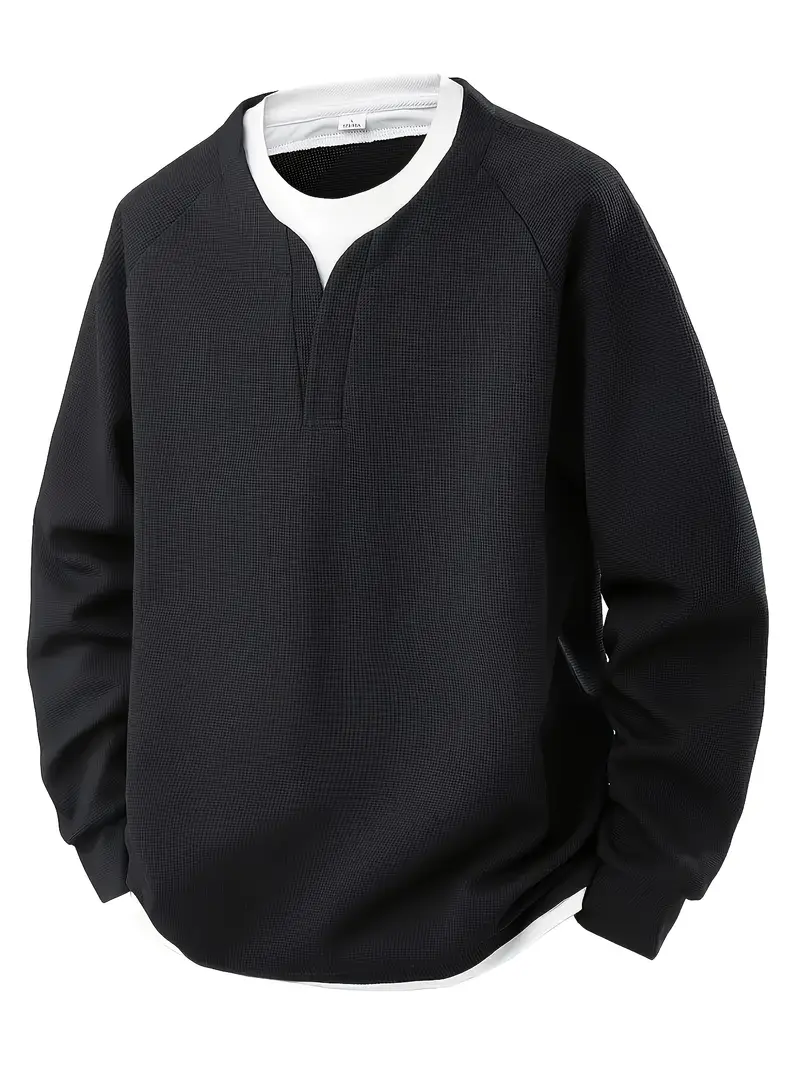 Herren Strickpullover - Oversized Fit mit Bündchenärmeln - Image 3