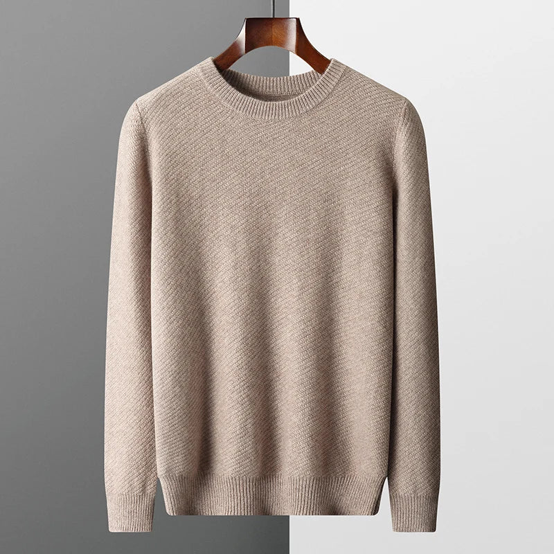 Herren Strickpullover â Rundhals