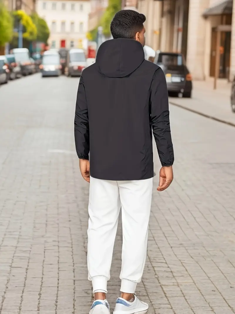 Herren Stylischer Windbreaker - Warm und Bequem - Image 4