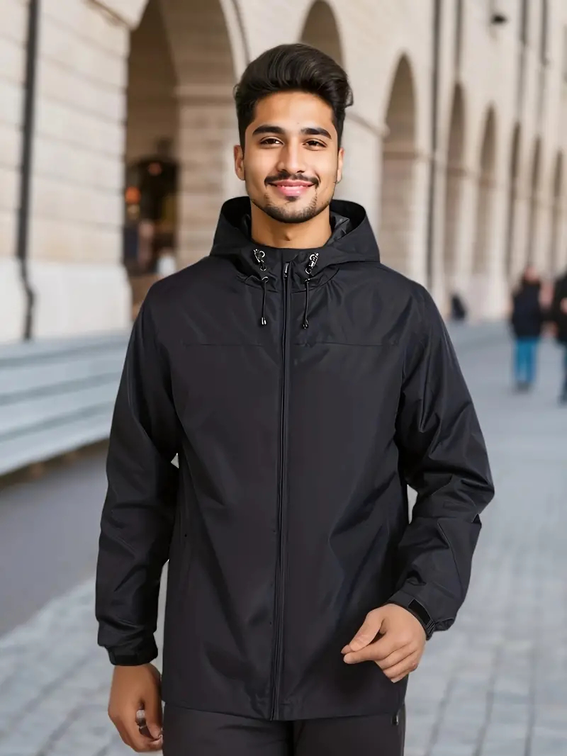 Herren Stylischer Windbreaker - Warm und Bequem - Image 7