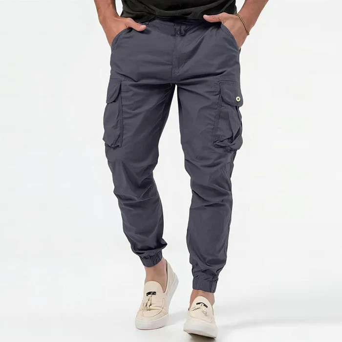 Herren Tapered Fit Cargo Hose - Lässig & mit mehreren Taschen - Image 5