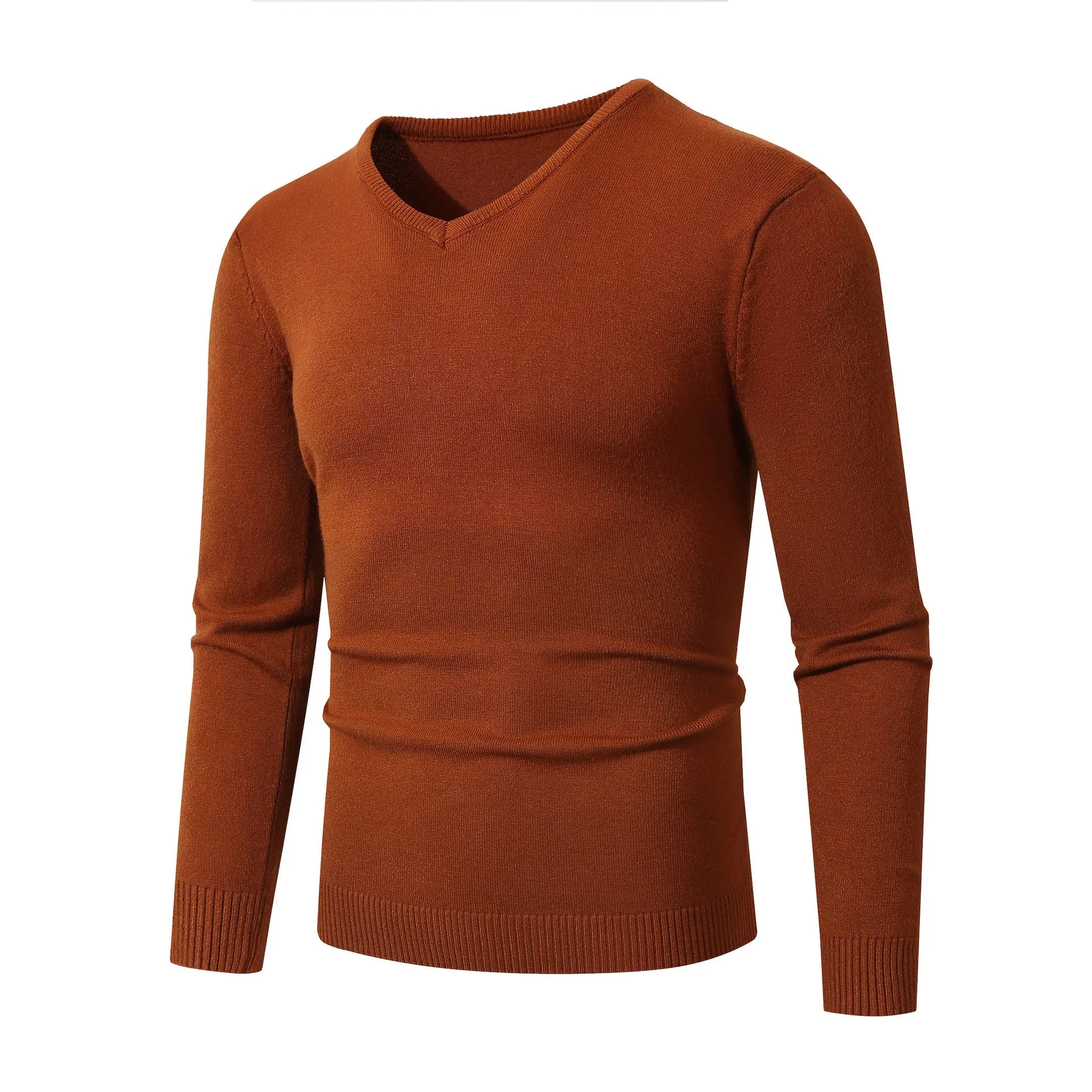 Herren V-Ausschnitt Pullover - Slim Fit & Leicht - Image 5